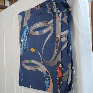 Pottery barn full hot wheels duvet
